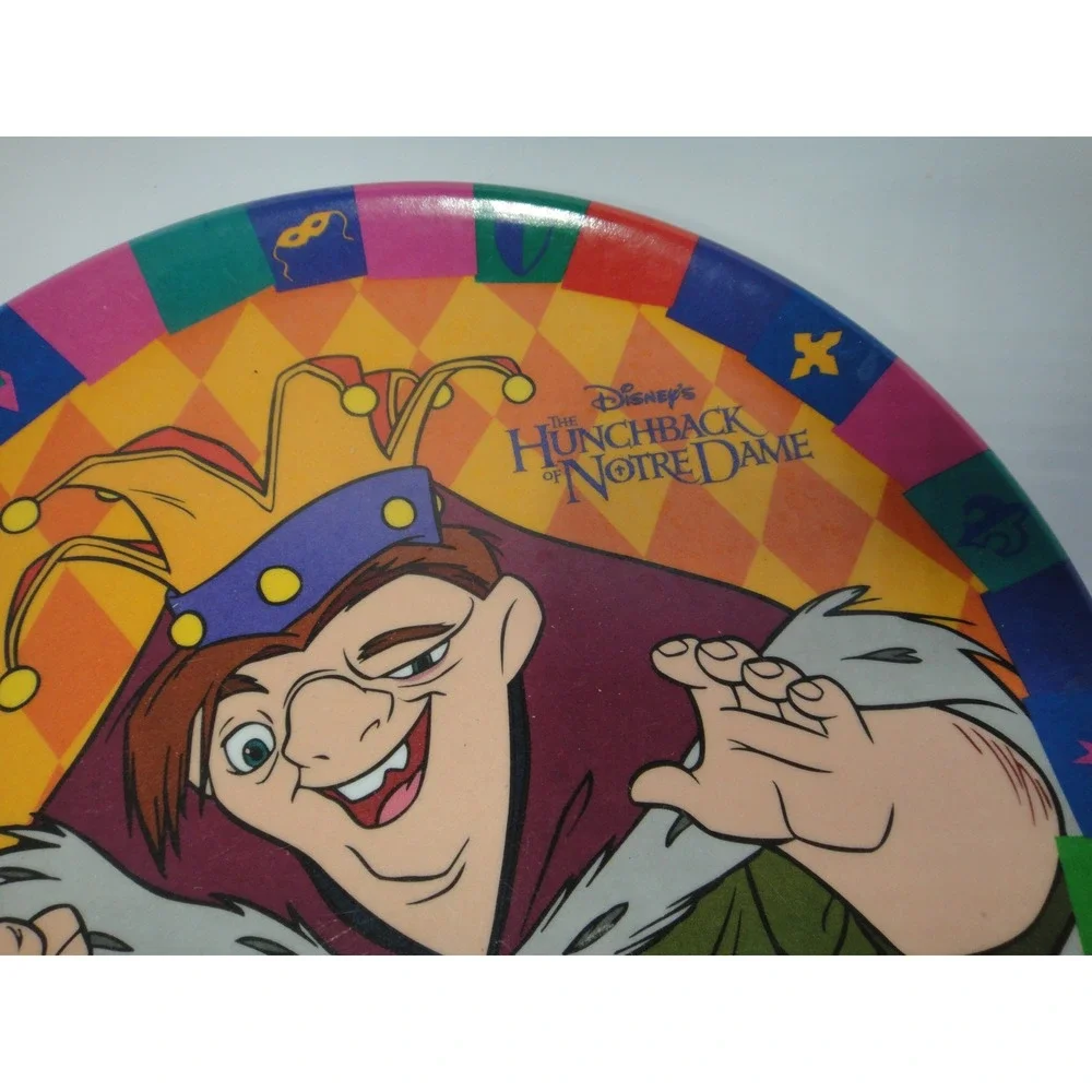 Vintage Disney Hunchback of Notre Dame Quasimodo Plate and Cup Set Zak Designs